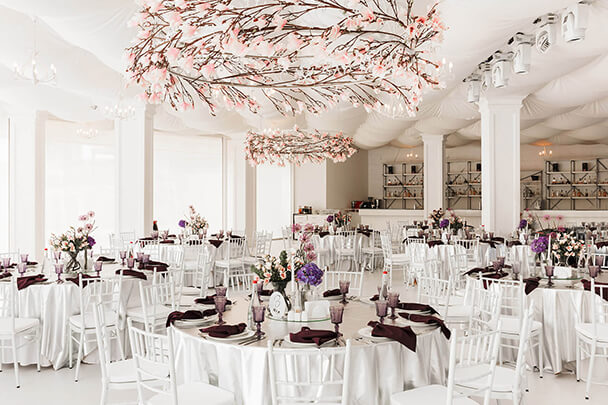 photo-of-beautiful-white-wedding-hall-with-big-dec